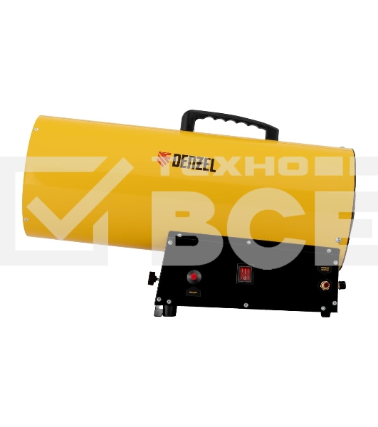 Газовая тепловая пушка Denzel GHG-50, 50 кВт, 1400 м3/ч, пропан-бутан