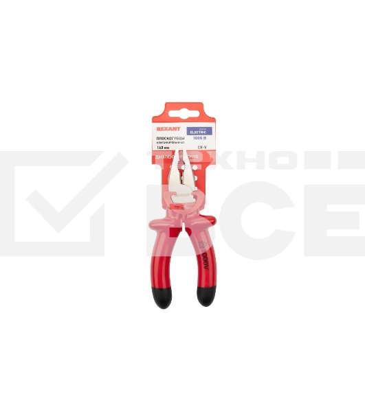 Плоскогубцы комбинированные Rexant 12-4611-3 160 мм, диэлектрические до 1000 В