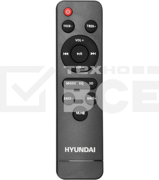 Микросистема Hyundai H-HA630 черный 150Вт FM USB BT SD/MMC/MS