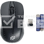 Мышь беспроводная Oklick 675MW черный, 800 dpi, радиоканал, USB, кнопки - 3, фото11