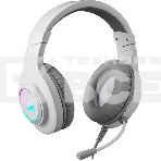 Гарнитура Redragon Hylas белая, проводная, USB / 2 x mini jack 3.5 мм, подсветка, фото6