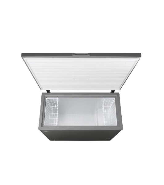 Морозильный ларь Kraft BD(W)-460SRX серебристый, 422л