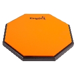 Пэд для занятий 12' DRUM PAD SILICAGEL ORANGE KINGDO DRUM PAD SILICAGEL ORANGE, фото 1