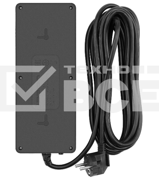 Сетевой фильтр Ippon BK-8-EU-5-16-B 5м (8 розеток) черный (коробка)