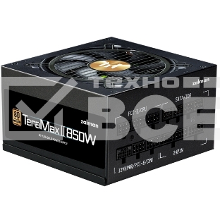 Блок питания Zalman TeraMax II ZM850-TMX2, 850Вт, 80 PLUS Gold, 120мм, модульный, черный