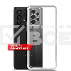 Чехол (клип-кейс) BoraSCO для Samsung Galaxy A33 прозрачный (70200), фото 1