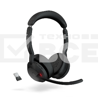 Гарнитура беспроводная Jabra Evolve2 55, Link380a MS Stereo