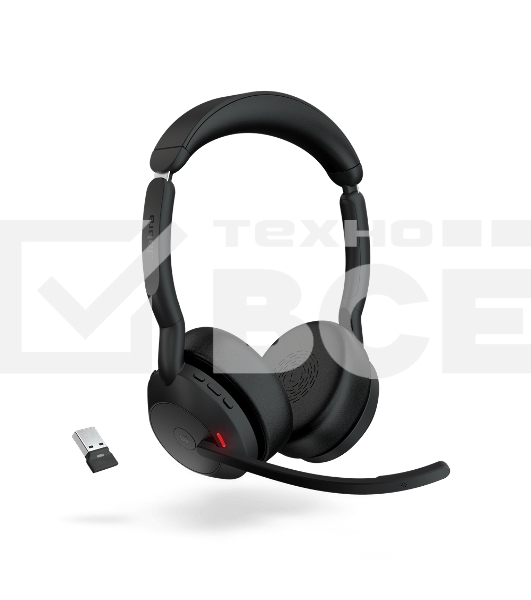 Гарнитура беспроводная Jabra Evolve2 55, Link380a MS Stereo