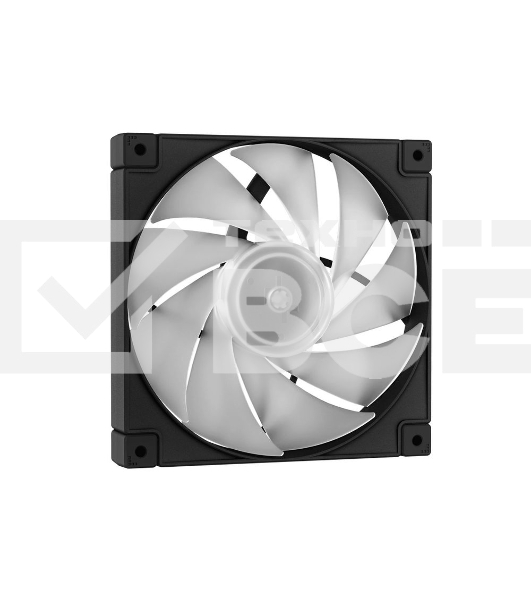 Компьютерный корпус Deepcool CH360 без БП, боковое окно (закаленное стекло), 2x140мм ARGB LED вентилятор спереди и 1x120мм ARGB LED вентилятор сзади, черный, mATX
