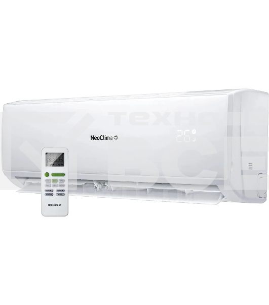 Кондиционер сплит-система настенного типа NeoClima NS/NU-HAL12F 12000 BTU, 35 м², 31/42 дБ, охлаждение, обогрев, осушение, белый (2 коробки)