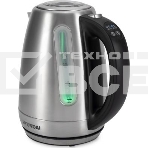 Чайник электрический Hyundai HYK-S8408 1.7л. 2200Вт серебристый матовый/черный (корпус: нержавеющая сталь), фото3