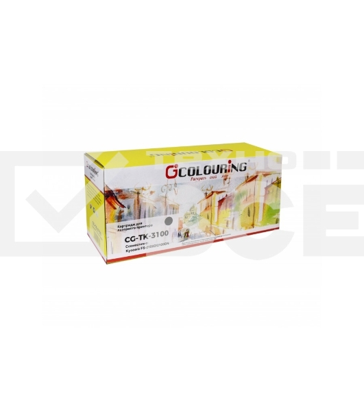 Картридж лазерный Colouring CG-TK-3100 черный (12500 стр.) для Kyocera FS-2100D/2100DN