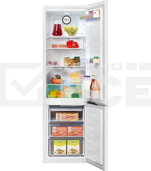 Холодильник Beko B3R0CNK312HW белый двухкамерный 200/76л морозилка снизу, No Frost