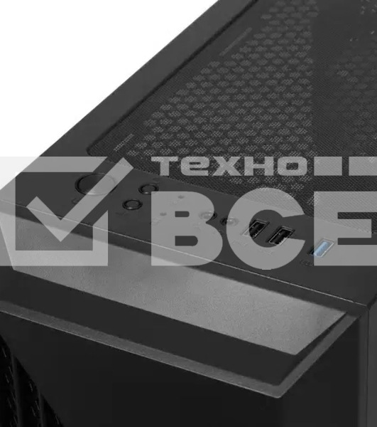 Компьютерный корпус 1STPLAYER FIREROSE F3-A Black / ATX, TG / 4x120mm LED fans inc. / F3-A-BK-4F1