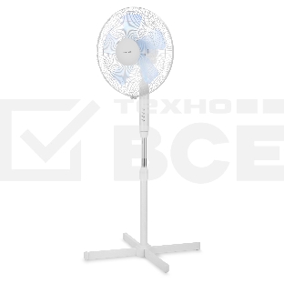 Вентилятор напольный Coolfort CF-2029 40Вт скоростей:3 белый