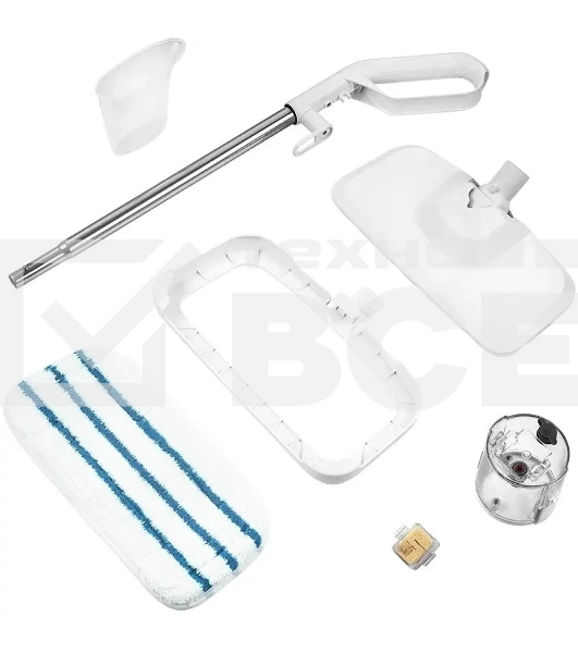 Швабра паровая Kitfort КТ-1015 белый