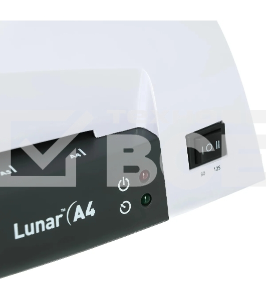 Ламинатор Fellowes Lunar A4 (FS-57156), A4 (75-80 мкм) 30 см/мин (2 вал.) лам.фото