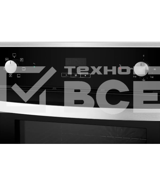 Духовой шкаф электрический Hyundai HEO 6642 IX серебристый, встраиваемый