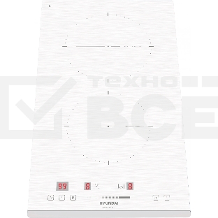 Индукционная варочная панель Hyundai HHI 3752 WG, белый