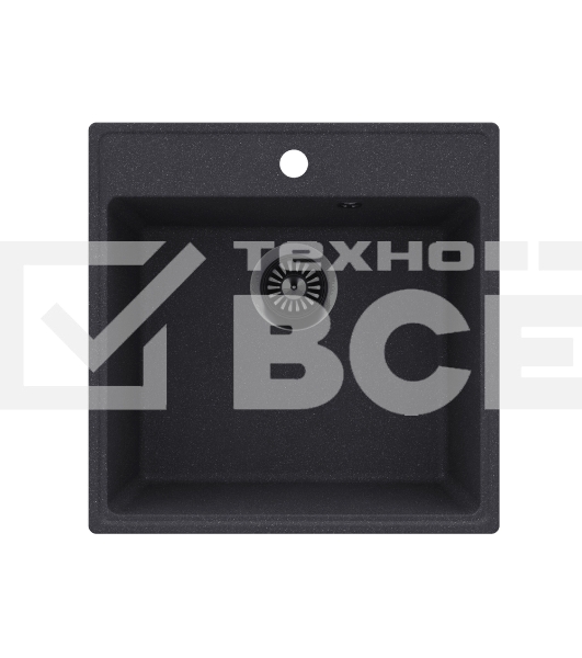 Кухонная мойка Maunfeld Perla 505 MFQS-505DGR темно-серый