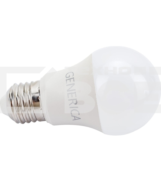 Лампа светодиодная A60 груша 10Вт 230В 4000К E27 GENERICA