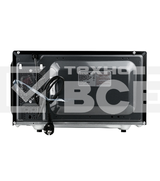 Микроволновая печь Centek CT-1566 черный/сталь, 20 л, 800 Вт, сенсор