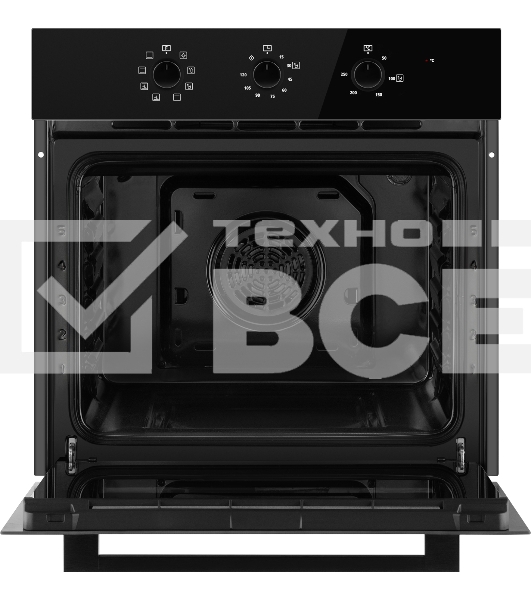 Духовой шкаф электрический Weissgauff EOM 208 PDB Steam Clean черный