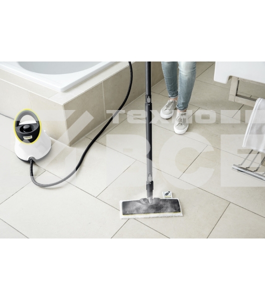 Пароочиститель напольный Karcher EasyFix SC 2 Deluxe 1500Вт белый