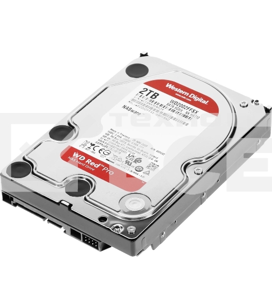 Жесткий диск WD Original SATA-III 2Tb WD2002FFSX NAS Red Pro (7200rpm) 64Mb 3.5