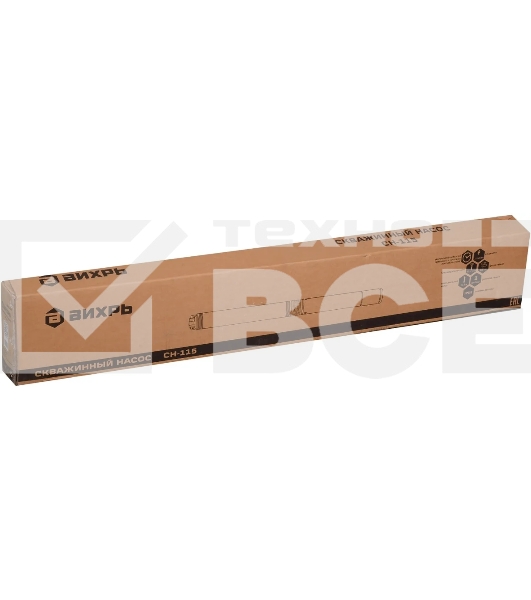 Скважинный насос Вихрь СН-115 (d.75 мм, кабель 65м) 68/3/28