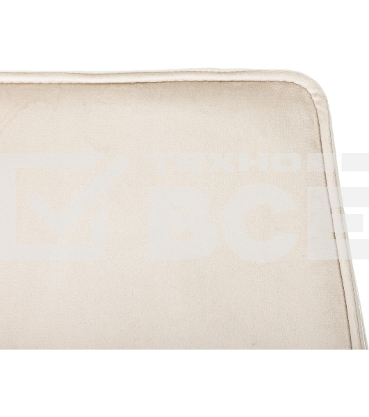 Стул для дома Бюрократ CH-K4_2 комплект 2 шт бежевый Holland 06 металл черный на ножках (CH-K4_1/HL07_2)