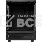 Компьютерный корпус без блока питания HSPD F510, Panoramic Mid Tower, черный, TG, 0.5 SPCC, no fans ATX, mATX, mITX 180/280/160мм 1x2.5', 1x3.5', 7xPCI 1xUSB-A 3.0, 1xUSB-A 1.0 356x218x467мм, фото8