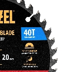 Пильный диск по дереву Denzel ф185 х 20 мм, 40 зубьев 733317, фото3