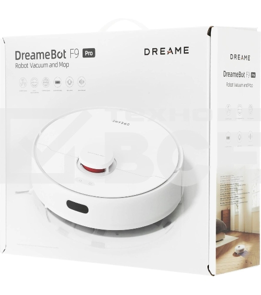 Робот-пылесос DreameBot Robot Vacuum and Mop F9 Pro белый