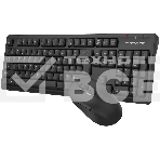 Комплект клавиатура+мышь A4Tech FStyler FG1200S беспроводной, USB, чёрный, фото3