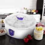 Йогуртница Kitfort КТ-2088-1 20Вт белый/фиолетовый, фото3