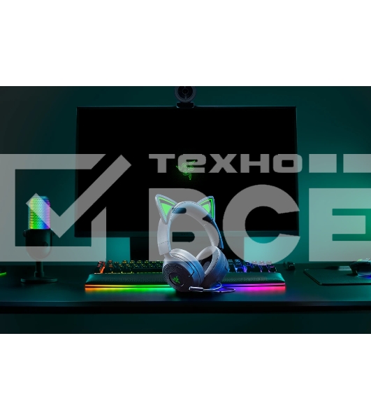 Гарнитура Razer Kraken Kitty V3 X черный, проводная, 3.5 мм