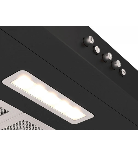 Вытяжка подвесная Elikor ECO BK 60 черная, 59.5 см, 400 куб. м/ч, 55 дБ