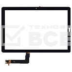 Сенсорное стекло (тачскрин) для Huawei MediaPad M5 10.8, черное, фото 1