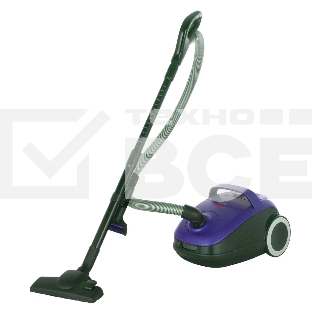 Пылесос Shivaki VC 530 Bag синий, 420/2000 Вт, уборка сухая, пылесборник мешок 3 л