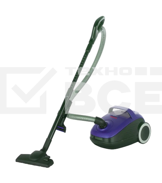 Пылесос Shivaki VC 530 Bag синий, 420/2000 Вт, уборка сухая, пылесборник мешок 3 л
