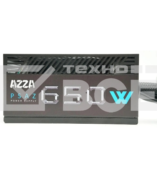 Блок питания Azza PSAZ-650B, 650вт, 80 PLUS  Bronze, 120мм, черный