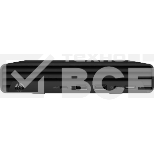 Мини ПК HP 260 G9 Mini i3 1315U (1.2) 8Gb SSD 256Gb UHDG Free DOS GbitEth WiFi BT 65W kb мышь клавиатура черный (9H6M7ET)