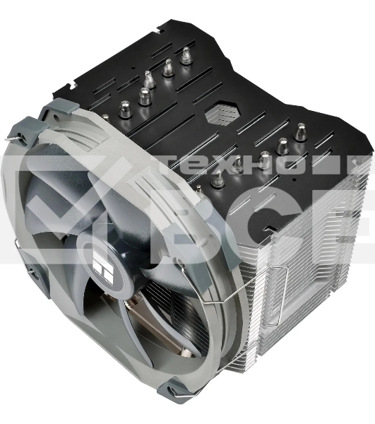 Устройство охлаждения(кулер) Thermalright Macho-Maxx Soc-AM5/AM4/1151/1200/2066/1700 черный 4-pin 25.6dB Al 635gr Ret