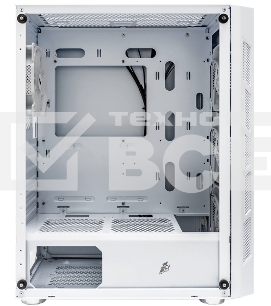 Компьютерный корпус 1STPLAYER FIREBASE XP White / ATX / 4x120mm LED fans / XP-WH-4F1-W