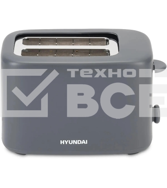 Тостер Hyundai HYT-4308 750Вт серый
