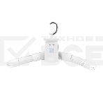 Сушилка для одежды Galaxy LINE GL 6351, белый, 180 Вт, 2 режима работы (холодный и горячий воздух), класс влагозащиты IPX1, максимальная нагрузка 5 кг, режим ожидания 8 часов, аксессуары: 2 шт. держатель для одежды длиной 18.5 см , 2 шт. воздуховоды для о, фото3