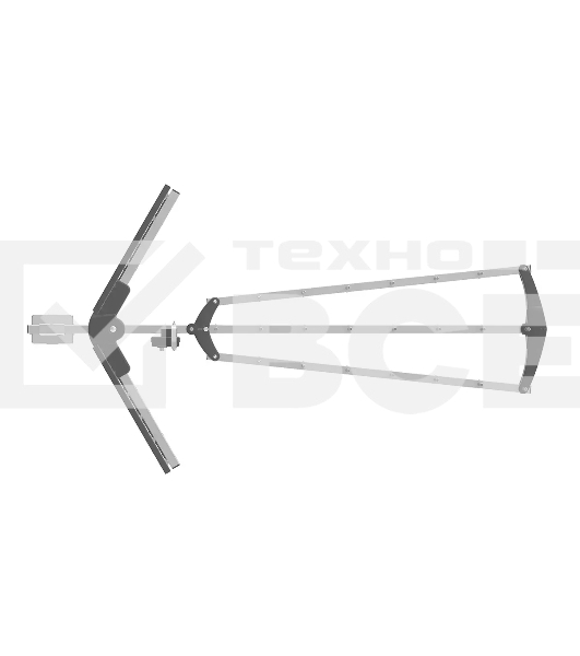 Антенна для телевизора уличная активная Harper ADVB-3277