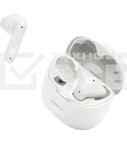 Наушники-гарнитура JBL Tune Flex (вкладыши), белый