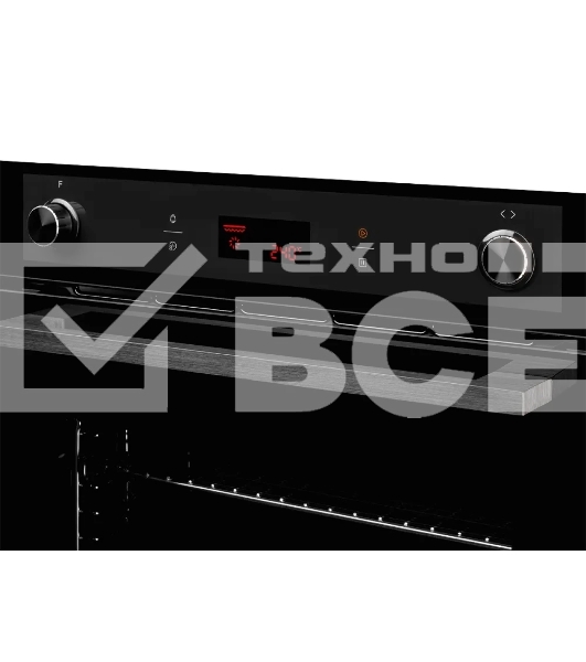 Встраиваемый духовой шкаф Kuppersberg HM 639 Black 60 см, 70 л, 9 режимов, гидролизная очистка, черный